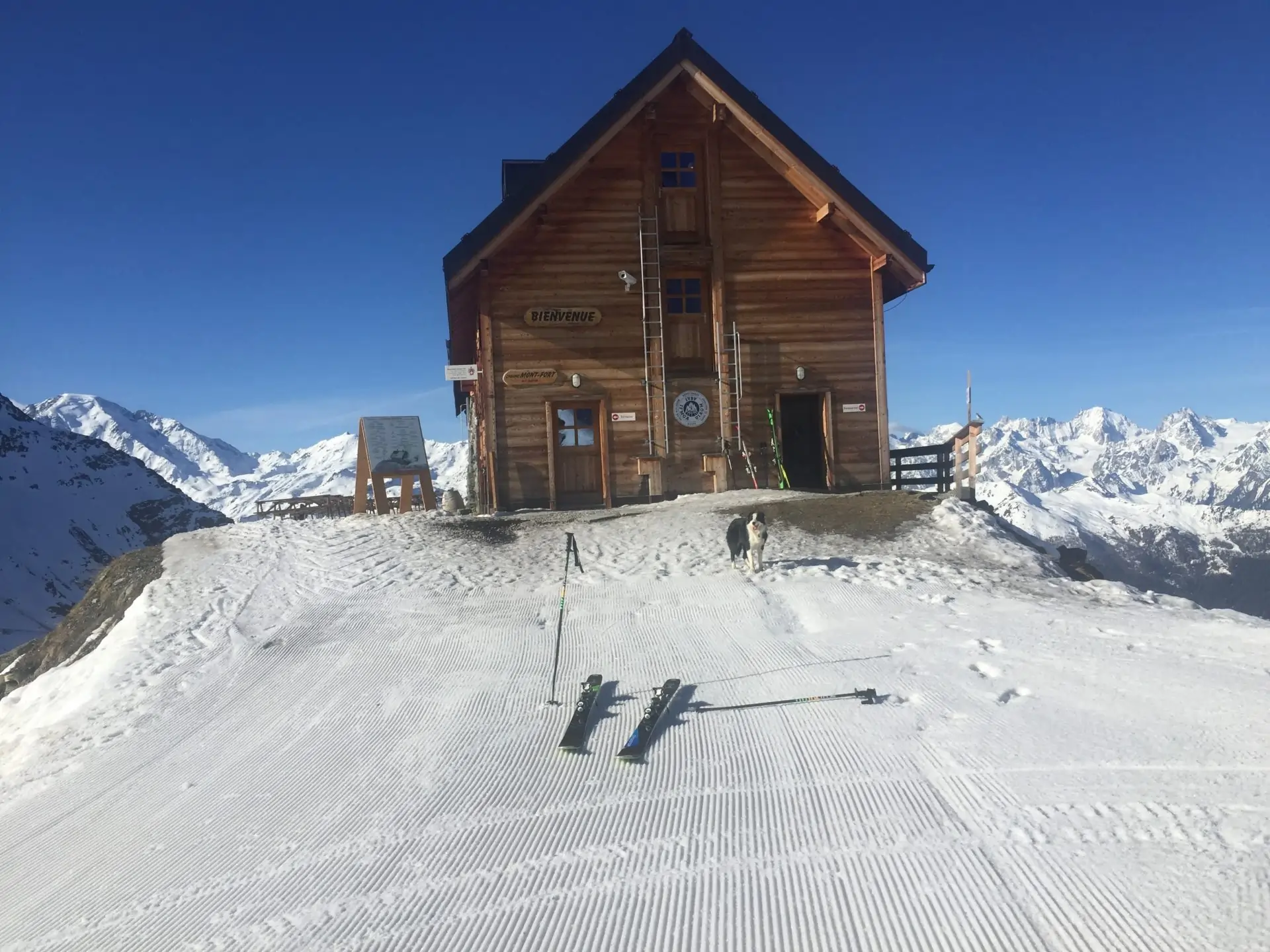 A house in the mountains